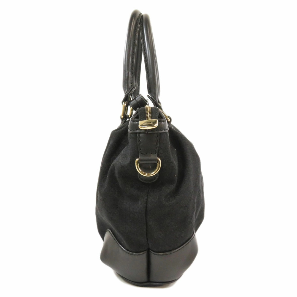 Gucci Sukey 2way handbag black GG canvas leather - Picture 3 of 11